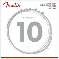 Fender 250R Nickel Plated Steel Electric Guitar Strings Regular Gauge 10 - 46