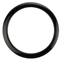 Bass Drum O's Port Hole  Reinforcement  Ring - 5" - Black