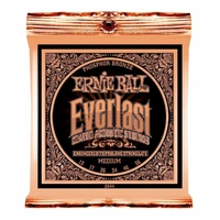 Ernie Ball 2544 Everlast Phosphor Medium Acoustic Guitar Strings 13 - 56