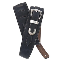 D'Addario Deluxe Leather Guitar Strap