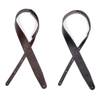 Planet Waves D'Addario Reversible Soft Leather Guitar Strap Black / Brown 