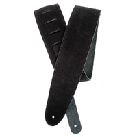 D'Addario Suede Guitar Strap, Black