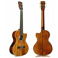 Cordoba 25TK-CE Acoustic/Electric Tenor Ukulele Solid Acacia with Deluxe Gig Bag