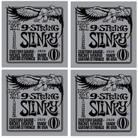 Ernie Ball 2628 9-String Nickel Wound Slinky Electric Guitar Strings 9 - 105