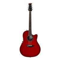 Ovation 2771AX-CCB Timeless Balladeer Acoustic Electric Guitar-Cherry Burst