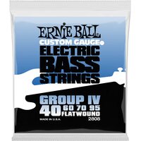 Ernie Ball 2808 Flat Wound Group IV Electric Bass Strings 40 - 95 