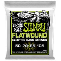 Ernie Ball 2812 Regular Slinky Flatwound Bass Guitar Strings 50 - 105 Flat Wound