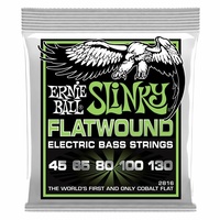 Ernie Ball 5-String 2816 Regular Slinky Flatwound Bass Guitar Strings  .050 .130