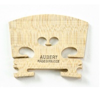 Aubert 4/4 Violin Bridge Blank No 5 Low Heart  Maple Made in France 