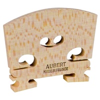 Aubert 1/8 Violin Bridge No 5  Maple  Blank Made in France . 28484