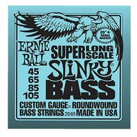 Ernie Ball 2849 Super Long Scale Slinky Nickel Wound Bass strings Set 45 - 105
