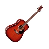 Art & Lutherie Spruce Burgundy GT Acoustic Guitar - Made in Canada