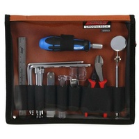CruzTOOLS GrooveTech Acoustic Guitar Tech Kit Screwdriver bits, string winder +