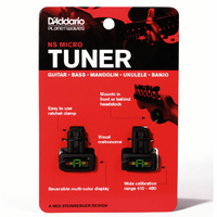 Planet Waves PW-CT-12TP NS Micro Headstock Tuner Guitar Bass Ukulele banjo