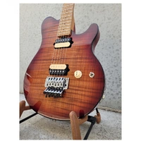Ernie Ball Music Man Axis Electric Guitar - Roasted Amber Flame