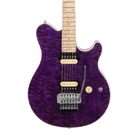 Ernie Ball Music Man BFR Nitro Axis Solidbody Electric Guitar - Translucent Purple