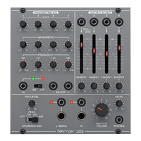 The Behringer Legendary Analog 305EQMIXEROUTPUT Parametric EQ Eurorack Module