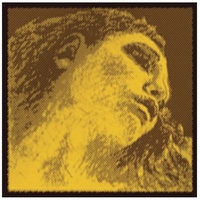 Pirastro 4/4 Violin Evah Pirazzi Gold Medium Gauge E String - Ball End