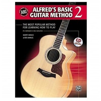 Alfred's Basic Guitar Method Level 2 Book most popular method for learning play