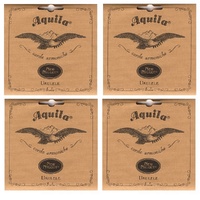 Aquila 33U Nylgut Soprano Ukulele strings Key of D - ADF#B Tuning - 4 SETS