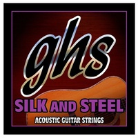 GHS Strings 345L Silk and Steel Light Acoustic Guitar Strings (10-42)