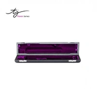 Trevor James C Foot Flute Case - Purple Lining 