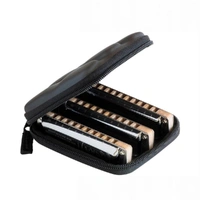 Suzuki Diatonic Harmonica Manji Set 3 Harps C G A with case