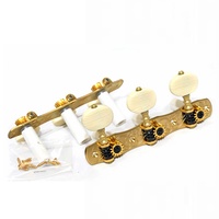 Gotoh Classical Guitar Tuning Machines Decorative Plate in Solid Brass Finish (3+3)