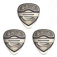 Dava Master Control Nickel Silver Pick - 3 Pack
