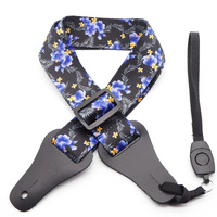 DSL 38UKPOLY-HIB-PURPLE Ukulele Strap - 