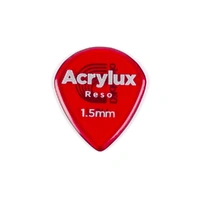 D'Addario Acrylux Reso Jazz Guitar Pick, 25-pack