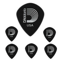 D'addario Planet Waves 3DBK4-6 Black Ice Guitar Picks, Medium .80mm X 6 Picks