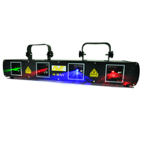 AVE Eclipse 4-Ray RGB Laser Light 4 Beams 330mW