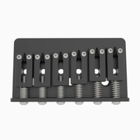 Hipshot 6 String Hardtail Bridge - .446" 11.5mm Spacing - Black