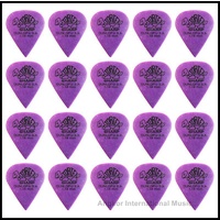 Dunlop Tortex Sharp 20 x Purple  1.14mm Picks 20  x Guitar Picks / Plectrums 