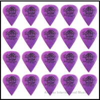 Dunlop Tortex Sharp 20 x Purple 1.14mm Picks 20 x Guitar Picks / Plectrums