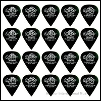 Dunlop Tortex Sharp 20 x Black 1.35mm Picks 20 x Guitar Picks / Plectrums