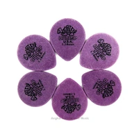 Dunlop Tortex Tear Drop 6 Purple Picks 6 x 1.14 mm  Guitar Picks / Plectrums 