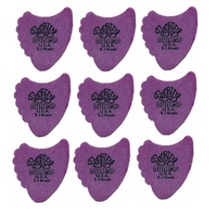 9 Picks Dunlop Tortex Fin Guitar Picks blue 1.14 mm Guitar Picks / Plectrums