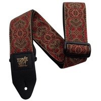 Ernie Ball 4162 Crimson Paisley Jacquard Strap -  Guitar Strap