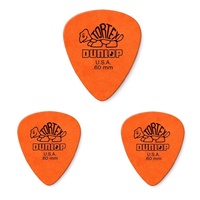 Dunlop Standard Tortex 3 Picks Orange 0.60 mm Guitar Picks / Plectrums