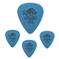 Dunlop Standard Tortex 4 Picks Blue 1.0 mm Guitar Picks / Plectrums