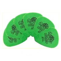 Dunlop Standard Tortex 6 Picks Green 0.88 mm Guitar Picks / Plectrums