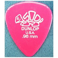 12 Picks Dunlop Delrin 500 Guitar  Picks / Plectrums Jim Dunlop USA 0.96 mm