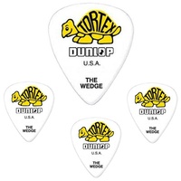 Dunlop 424R Tortex Wedge Guitar Picks 4  picks  0.73mm  424R.73