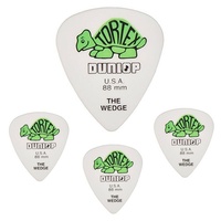 Dunlop 424R Tortex Wedge Guitar Picks 4  picks  0.88 mm  424R.88