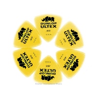 Dunlop 426R Ultex Rounded Triangle Guitar Picks 6 x 0.60  mm Great for Bass 