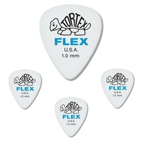Dunlop Tortex Flex Standard 1.0mm Blue Guitar Picks - 4 picks