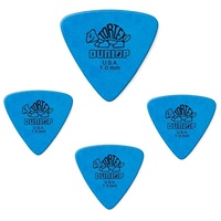 Dunlop Triangle Tortex 4 Picks Blue 1.0 mm Guitar/Bass Picks / Plectrums