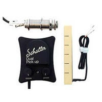 Schaller Acoustic Guitar Dual Soundboard Pickup W/747